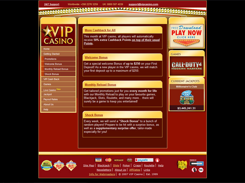 Vip Online Casino In Detroit Free Poker Casino Games